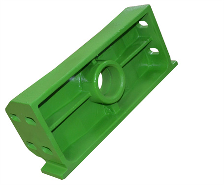 Hydraulic cylinder mounting block of tipper