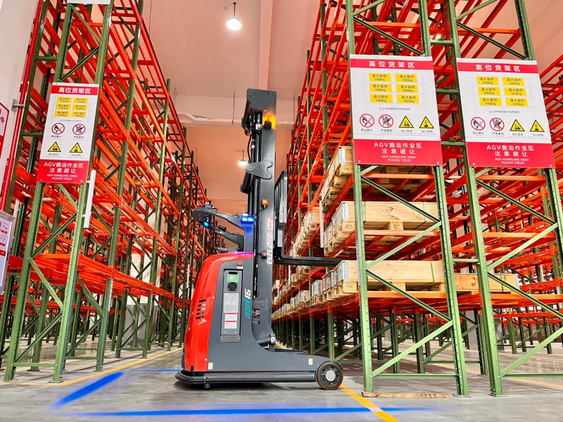 Qianhao Industry's Smart Logistics AGV System-Jan.2026
