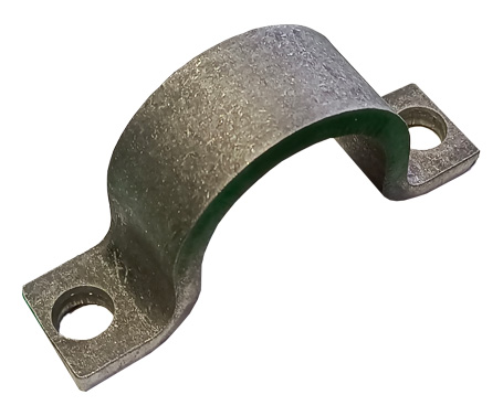 Strap clamp of train