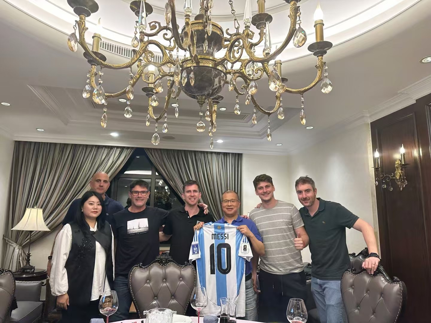 Welcome our guests from Messi's hometown