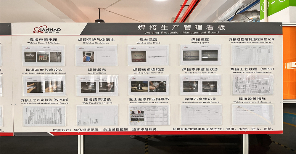 Weld Production Management Board